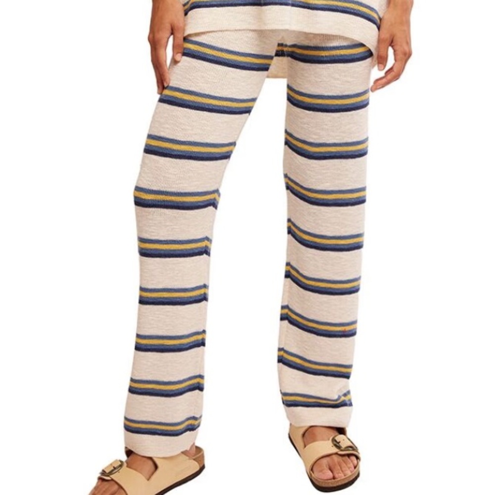 Free People BeachStriped Knit Pants